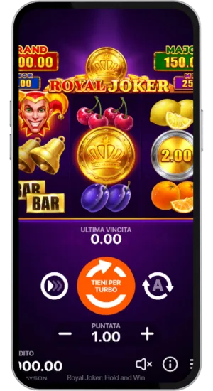 Interfaccia Gioco Principale